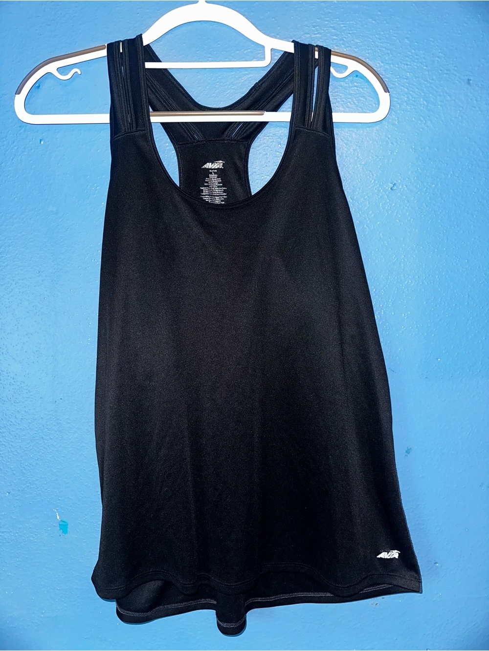 Avia Black Racerback Athletic Tank
